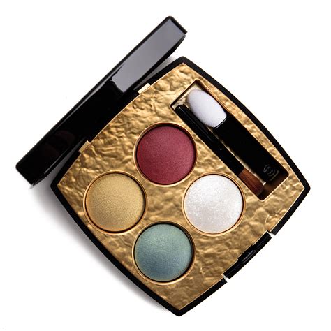 chanel 338|Chanel Parure Baroque Eyeshadow Quad Review & Swatches .